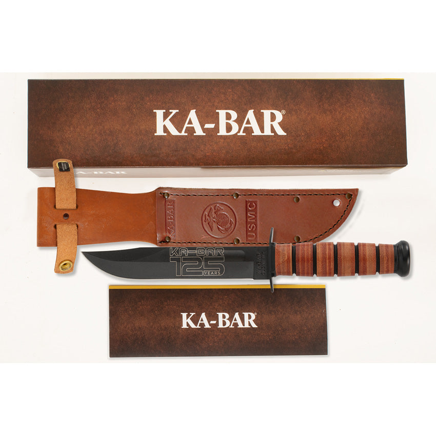 KA9226 125th Annv USMC Fixed Blade