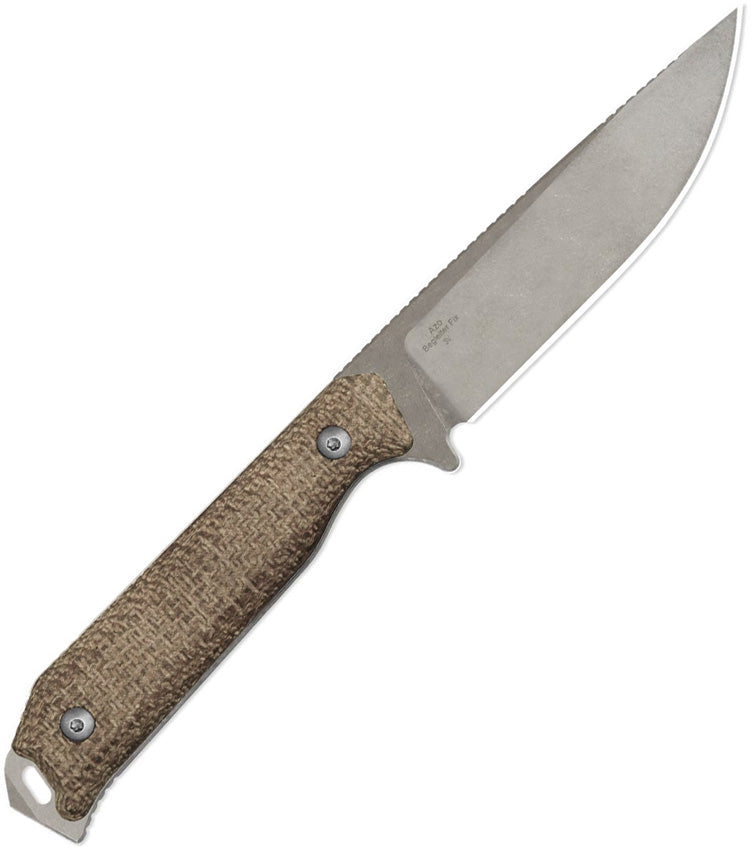 KI1045MD1 Kizer Begleiter Fixed Blade Burlap