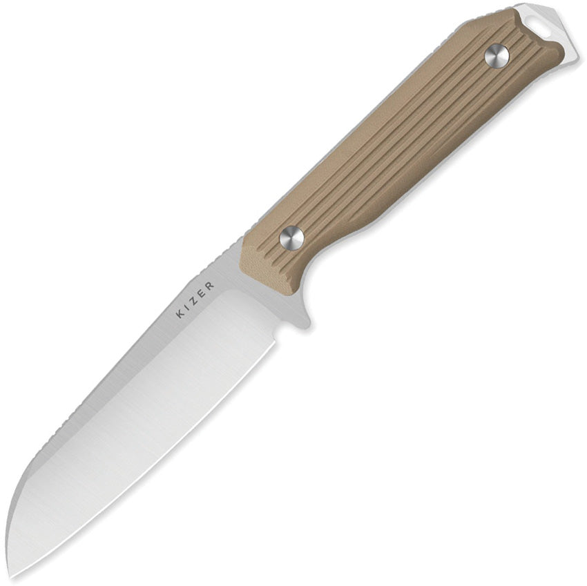 KI1045MS2 Kizer Begleiter Fixed Blade Tan G10