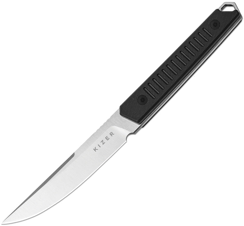 KI1066A4 Kizer Kwaiken Fixed Blade Black