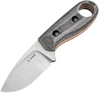 KI1078A2 Kizer Beaver Fixed Blade Micarta