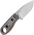 KI1078A2 Kizer Beaver Fixed Blade Micarta