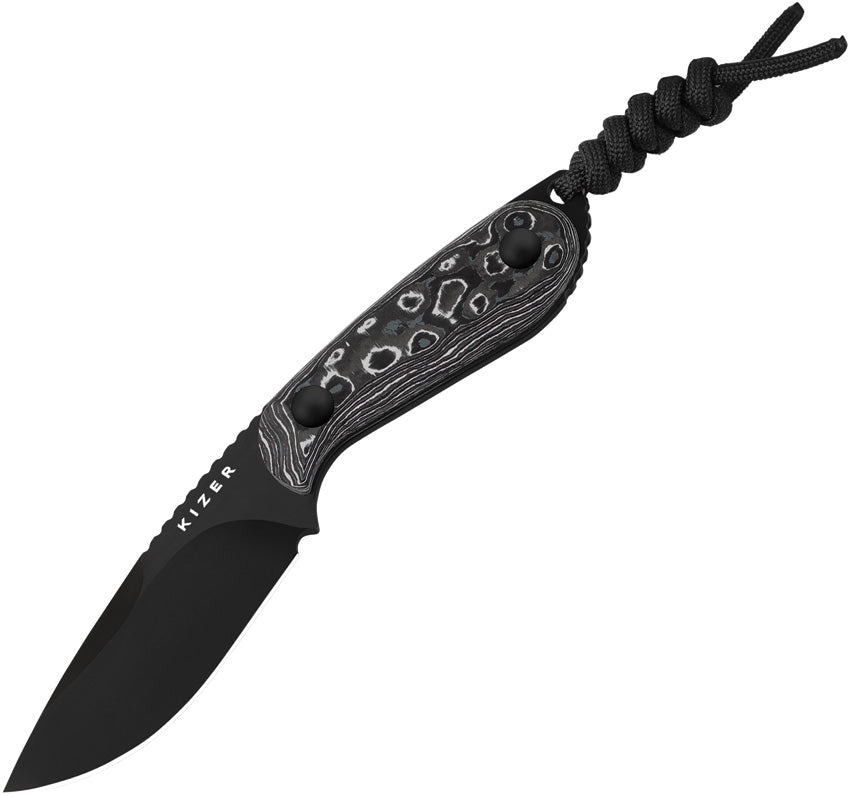 KI1081A9 Kizer Buddy Fixed Blade White Storm