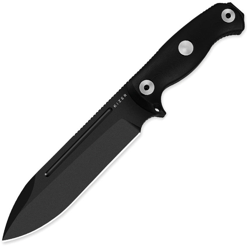 KI1103A2 Drop Bear 7 Fixed Blade Blk