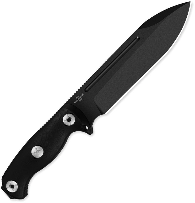 KI1103A2 Kizer Drop Bear 7 Fixed Blade Blk