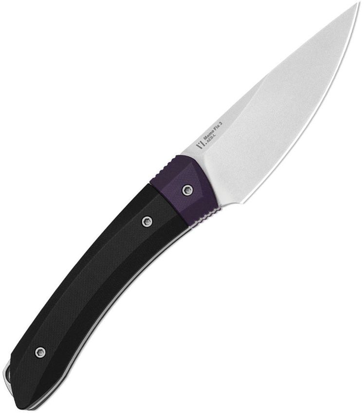 KI1124A3 Kizer Cutlery Momo Fix 3 Fixed Blade G10
