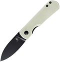 KI3525S2 Kizer Yorkie Linerlock White G10