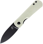 KI3525S2 Kizer Yorkie Linerlock White G10