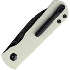 KI3525S2 Kizer Yorkie Linerlock White G10