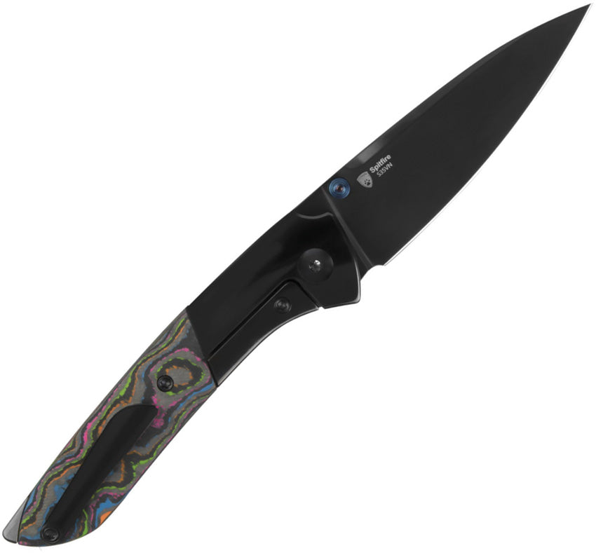 KI3690A2 Spitfire Framelock 80s Camo