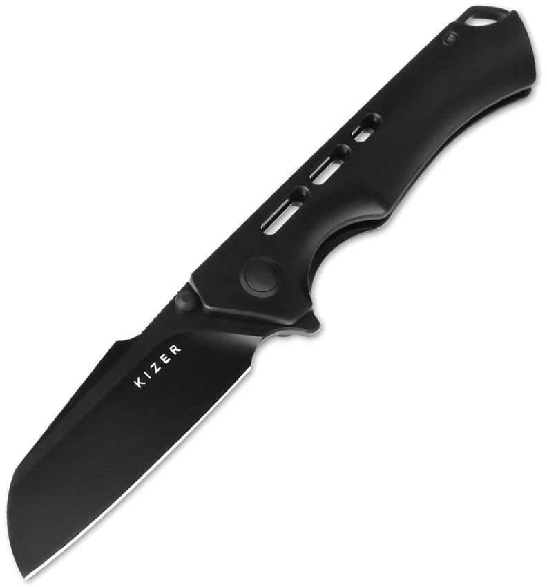 KI3714A2 Crest Framelock Black Ti