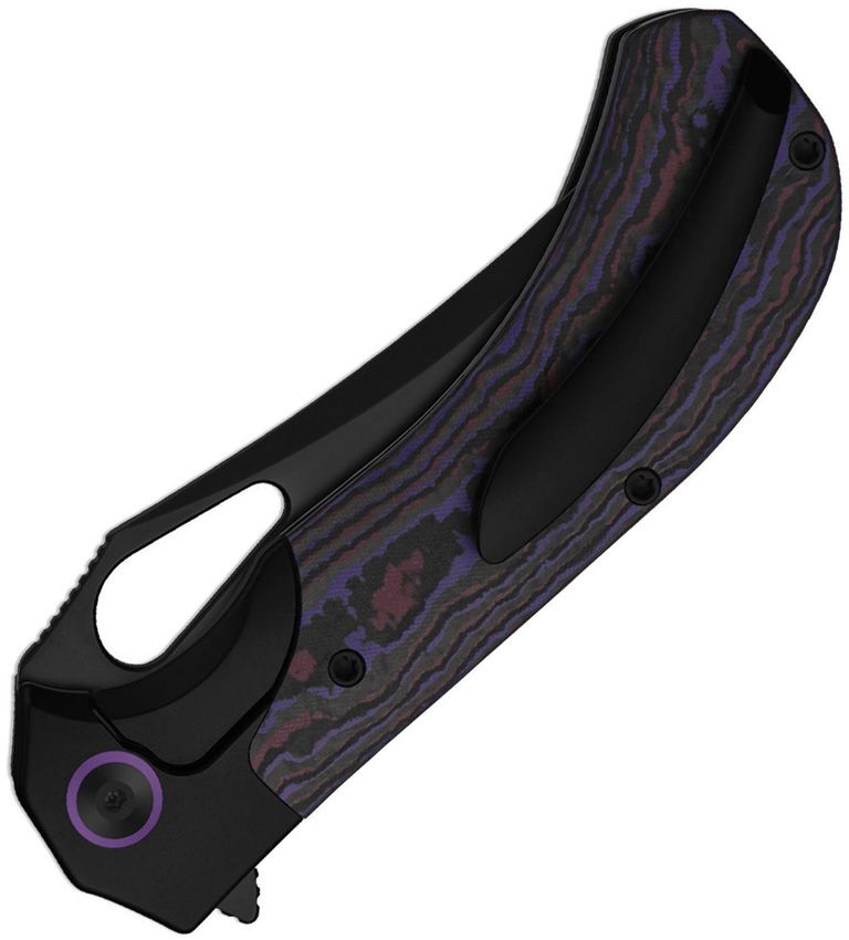 KI3734A1 Kizer Cutlery Cycone Framelock Purple Hz