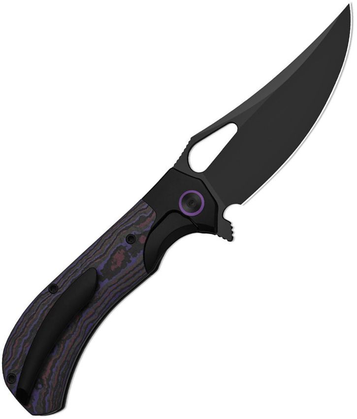 KI3734A1 Kizer Cutlery Cycone Framelock Purple Hz
