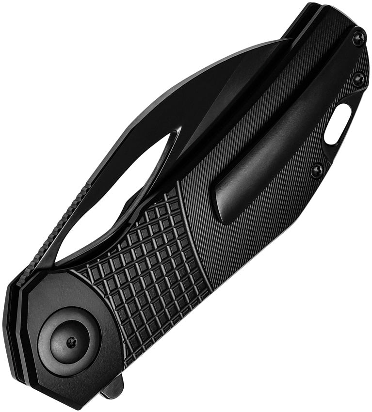 KI4683A1 Hawk Linerlock Blk Ti