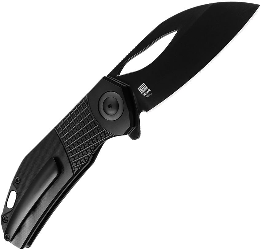 KI4683A1 Hawk Linerlock Blk Ti