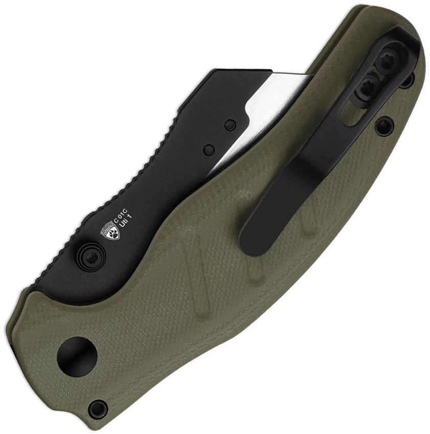 KIV348829JSA2 Kizer C01C Uti 1 Button Lock Grn
