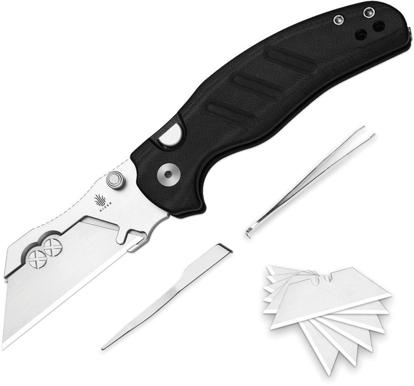 KIV348829JSA3 Kizer C01C Uti 1 Button Lock Black