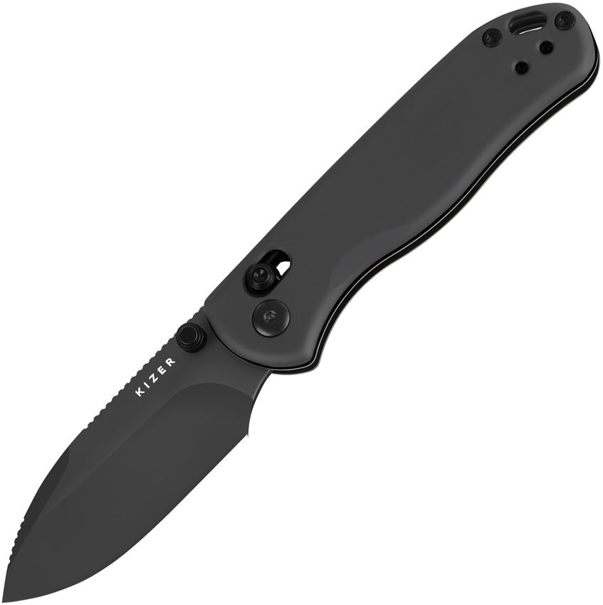 KIV36192KD2 Kizer Cutlery Drop Bear 2 Button Lock