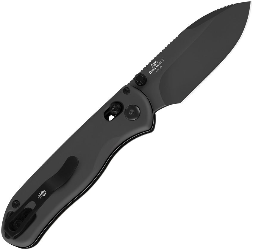 KIV36192KD2 Kizer Cutlery Drop Bear 2 Button Lock