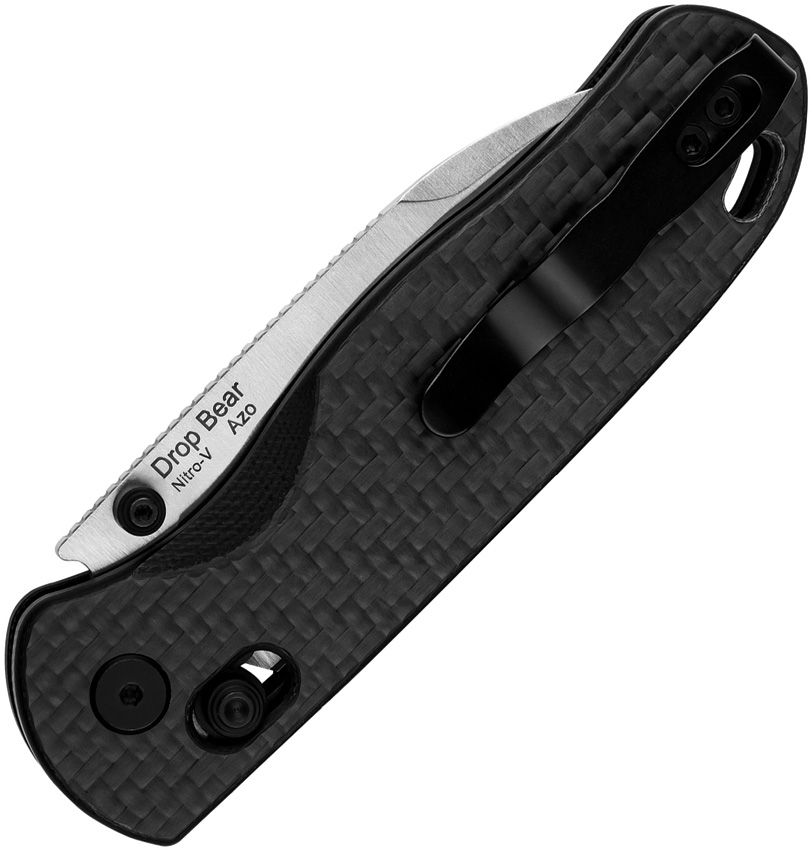 KIV3619A3 Kizer Cutlery Drop Bear Clutch Lock CF