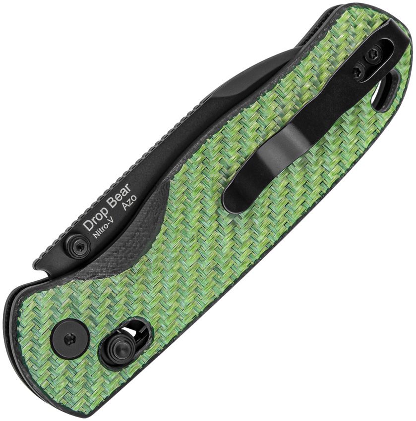 KIV3619A4 Kizer Cutlery Drop Bear Clutch Lock CF
