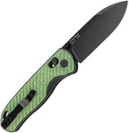 KIV3619A4 Kizer Cutlery Drop Bear Clutch Lock CF