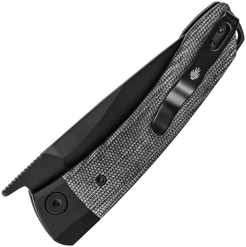 KIV3663C2 Kizer Cutlery Mini Momo Linerlock Blk Mic