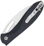 KIV3697A1 Kizer Cutlery Masu Button Linerlock Blue Can