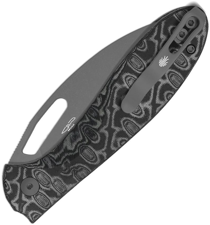 KIV3697A2 Kizer Cutlery Masu Button Linerlock Vortex