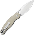 KIV3781BDA2 Kizer Cutlery Phoca BD Button Linerlock Alm