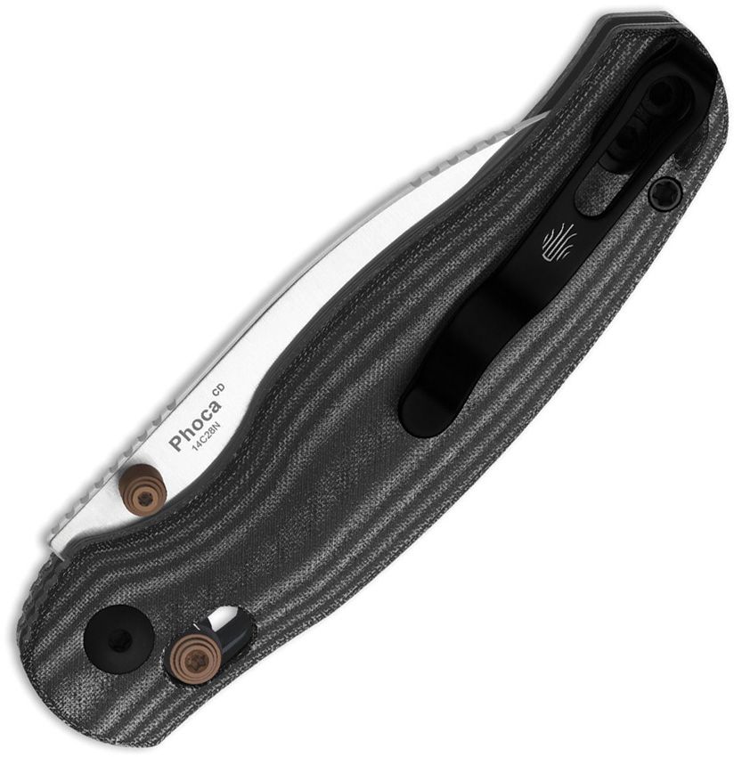 KIV3781CDA1 Kizer Cutlery Phoca CD Clutch Lock Mic