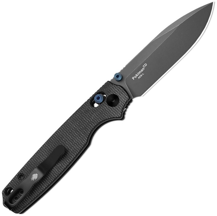 KIV3789A1 Kizer Cutlery Pokiman Clutch Lock Blk Mic