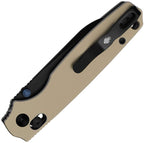 KIV3789A6 Kizer Cutlery Pokiman Clutch Lock Tan