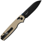KIV3789A6 Kizer Cutlery Pokiman Clutch Lock Tan
