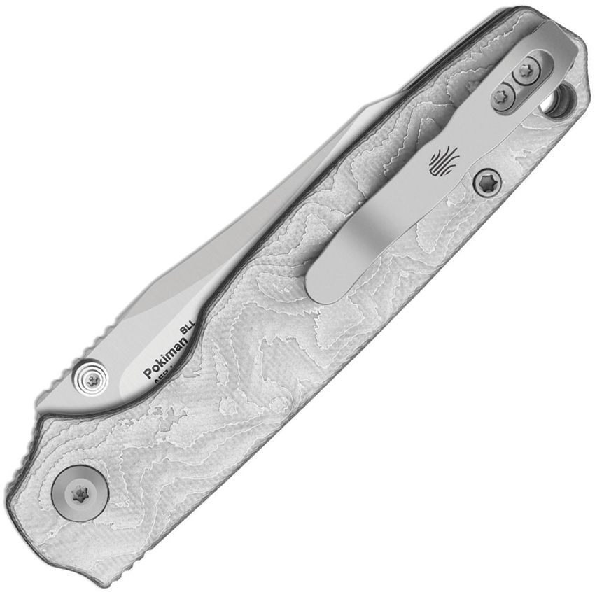 KIV3789BCA1 Kizer Cutlery Pokiman Button Linerlock Foil
