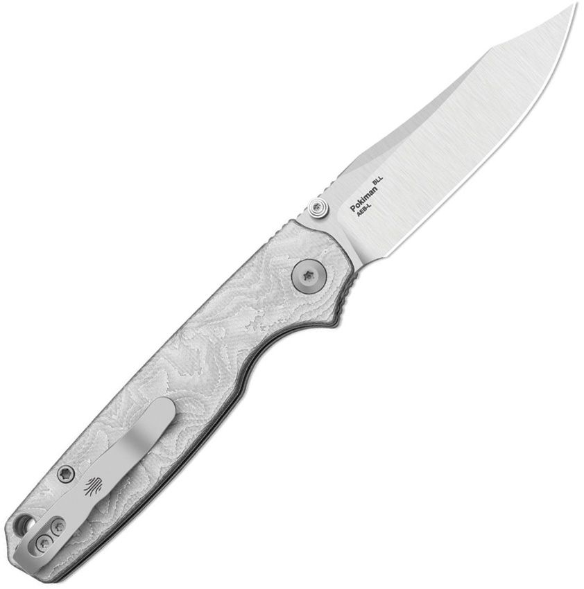 KIV3789BCA1 Kizer Cutlery Pokiman Button Linerlock Foil