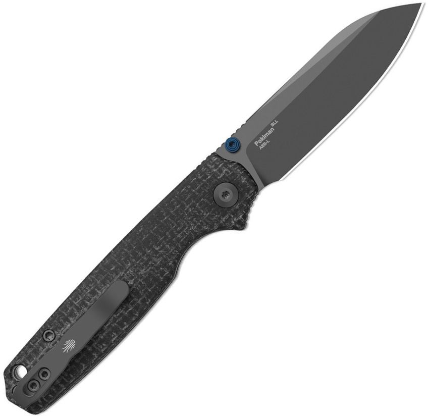 KIV3789BSA1 Kizer Cutlery Pokiman Button Linerlock Mic