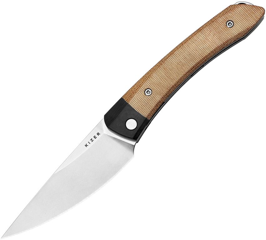 KIV4663A2 Kizer Cutlery Momo Linerlock Micarta