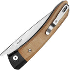 KIV4663A2 Kizer Cutlery Momo Linerlock Micarta