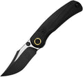 KIZXFK03M1 Kizer Cutlery Pioneer Linerlock Black G10