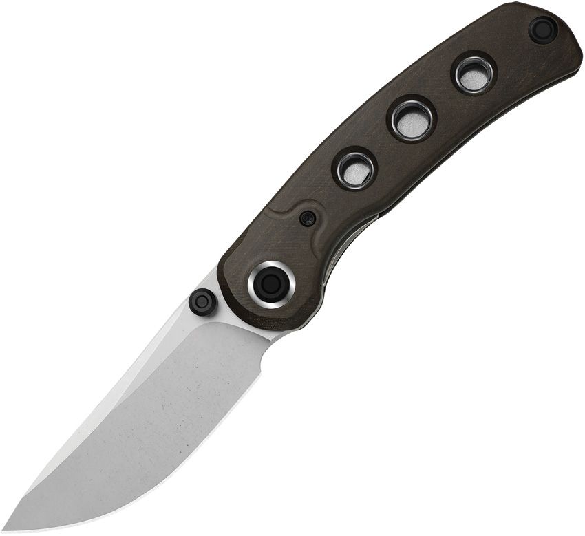 KIZXFK03M3 Kizer Cutlery Pioneer Linerlock Richlite