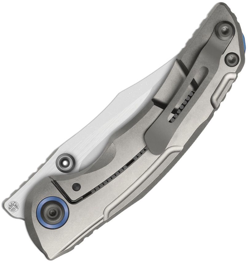 KIZXFK09A2 Kizer Cutlery Silver Wing-Lite Framelock CF