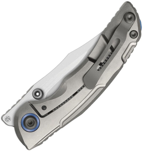 KIZXFK09A2 Kizer Cutlery Silver Wing-Lite Framelock CF