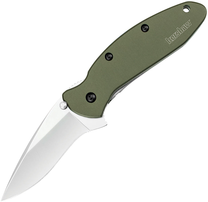 KS1620OL Scallion Linerlock A/O Grün