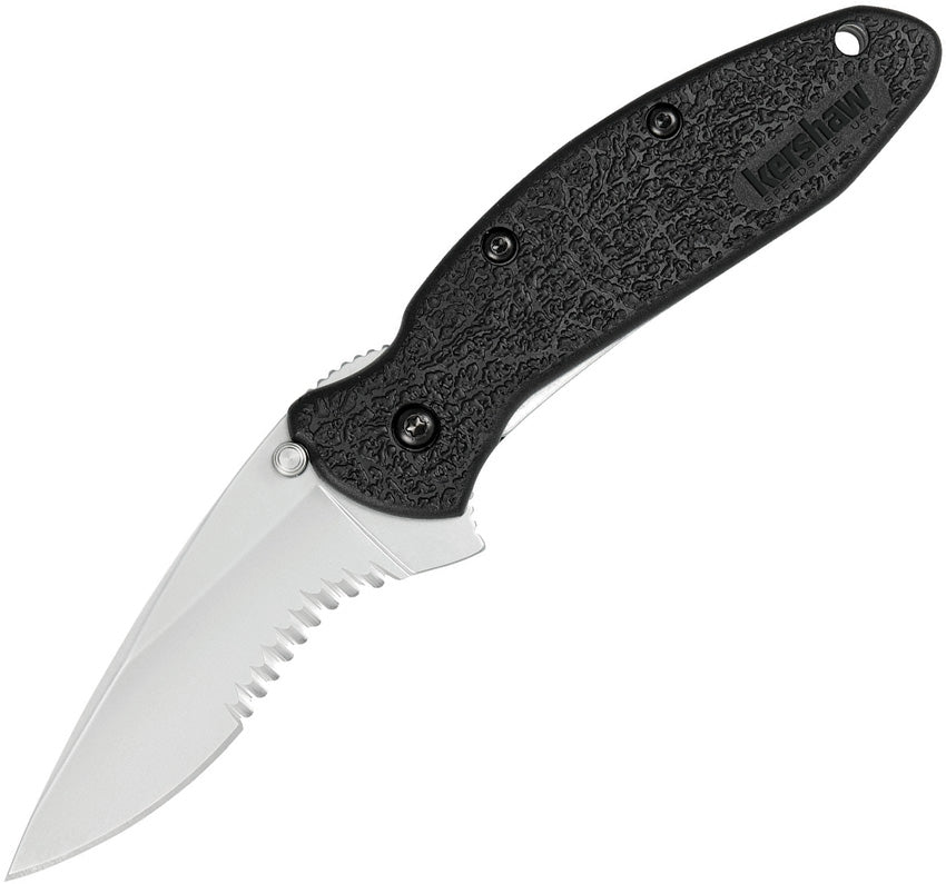 KS1620ST Scallion Linerlock A/O Schwarz