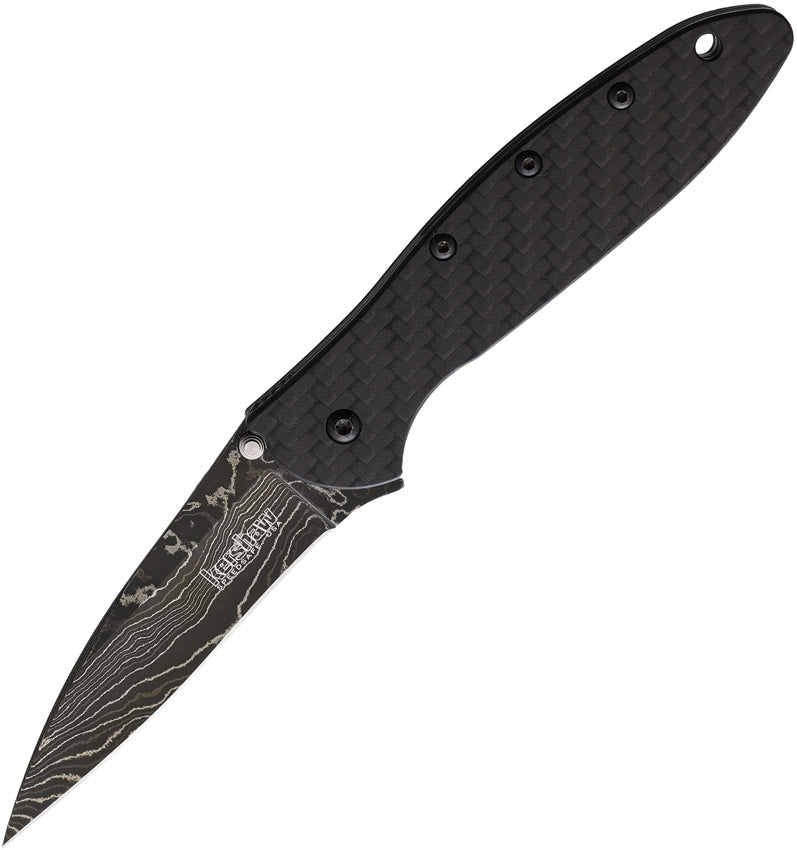 KS1660CFDAM Leek Linerlock A/O CF Damascus