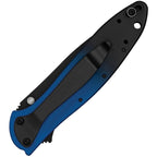 KS1660GBLUBK Leek Linerlock Blue Magna Cut