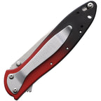 KS1660GRD Leek Linerlock Red Magna Cut