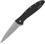 KS1660SWBLK Leek Linerlock A/O Schwarz SW