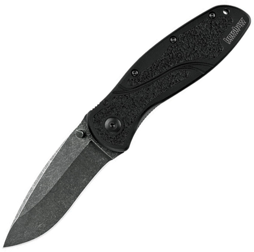 KS1670BW Blur Linerlock A/O BlackWash